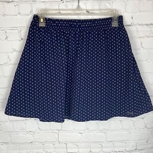U.S. Polo Assn. Blue and White Polka Dot Skirt Size Small